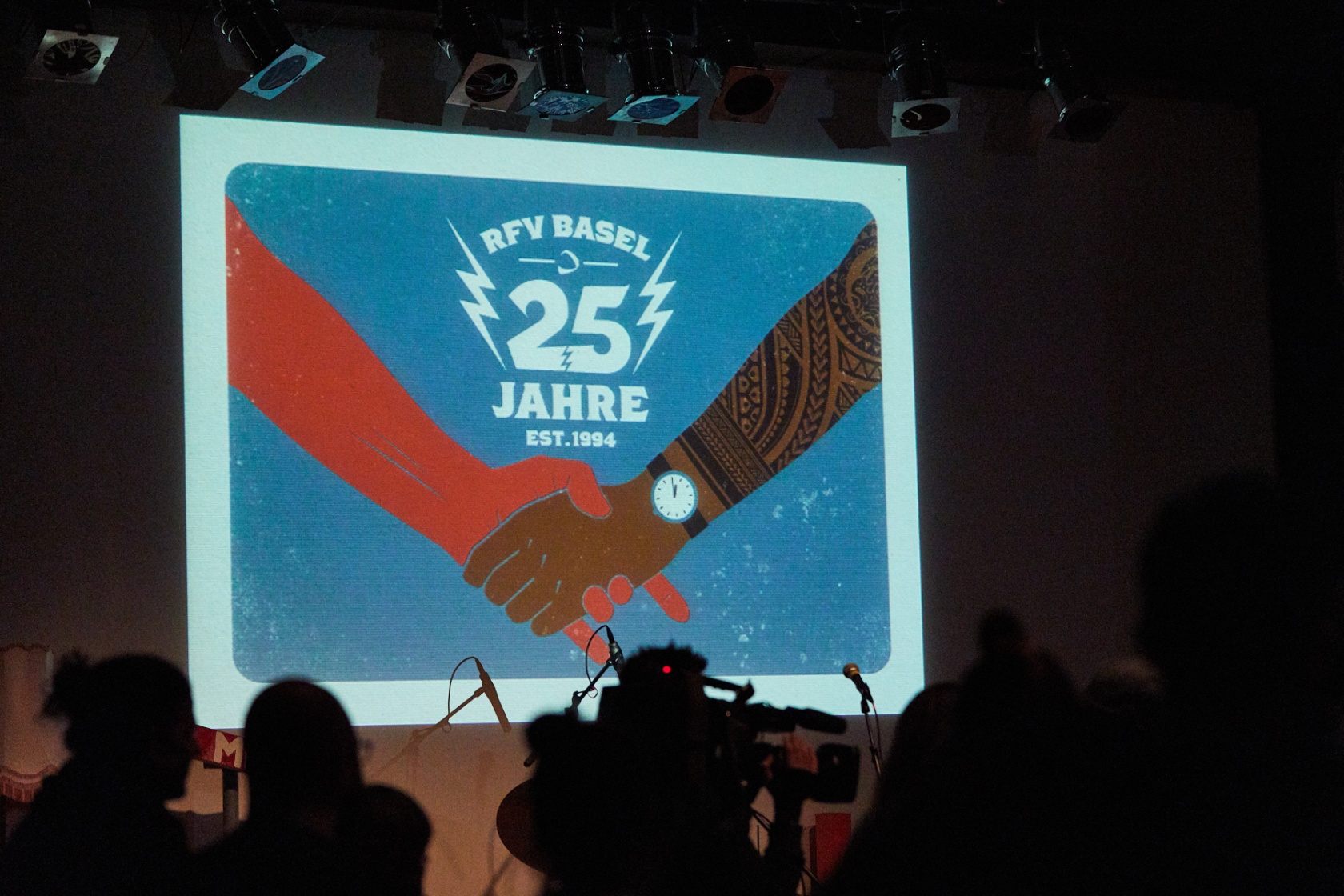 25 Jahre RFV Basel: Intro mit Haken, Keynote, Quiz © Samuel Bramley/RFV 2019